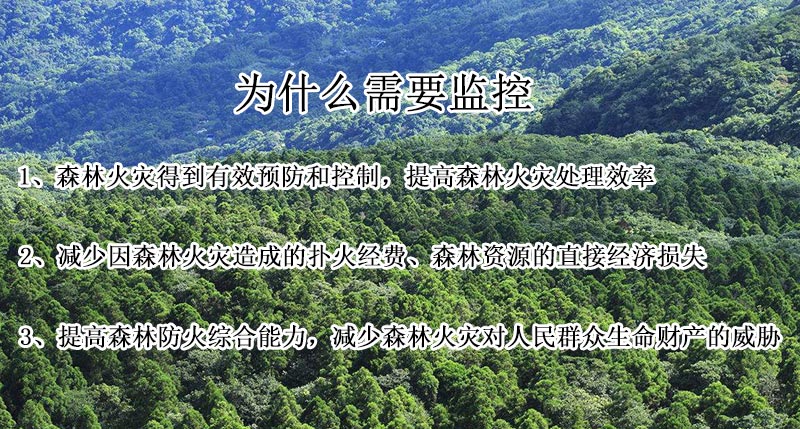 森林防火需要監控 森林防火需要監控